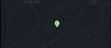 Location detected map preview